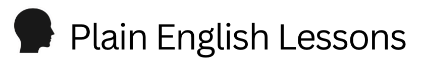 Plain English Lessons